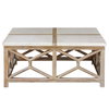 Catali Stone Coffee Table, by Uttermost, 40" width x 18" height x 40" depth thumbnail 6