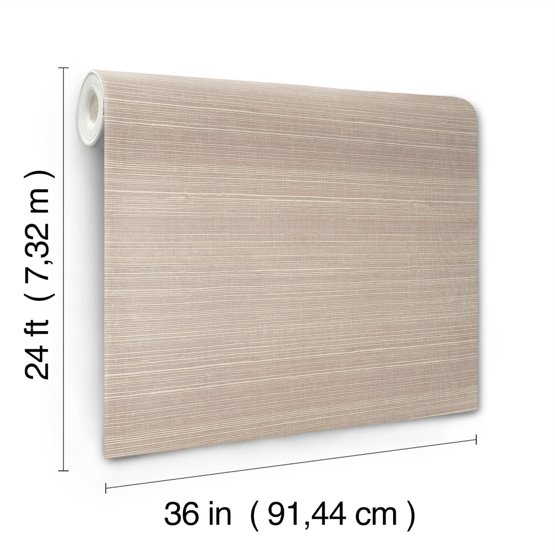 Maguey Sisal Pale Grey Wallpaper large image 