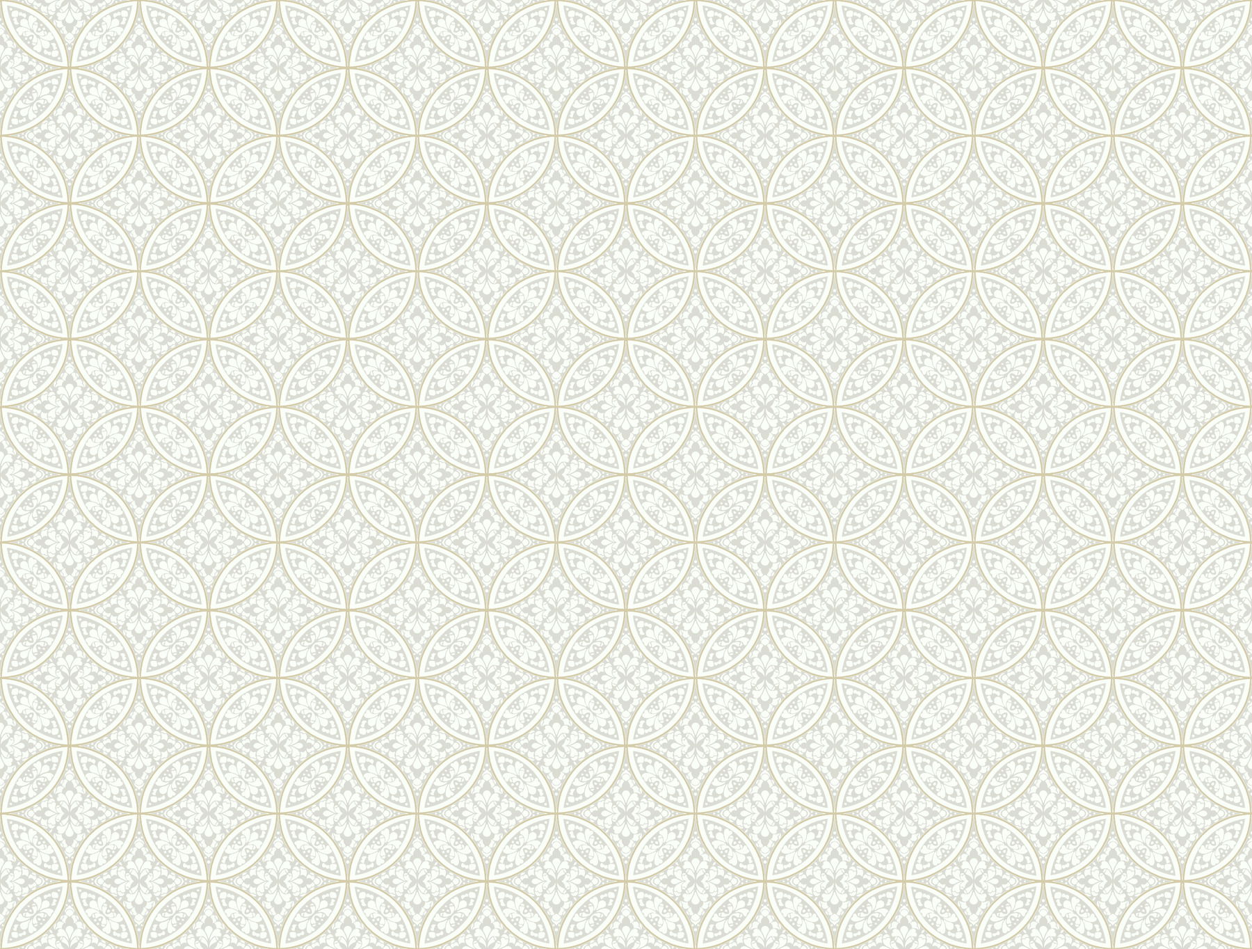Lacey Circle Geo Cream & Grey Wallpaper large image 