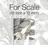 Banana Leaf White & Black Peel & Stick Wallpaper thumbnail 4