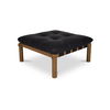 Costello Ottoman Black, by Moe's Home, 37" width x 18" height x 37" depth thumbnail 2