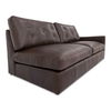 Thurlow Right Arm Facing Sofa Espresso Brown Leather thumbnail 1