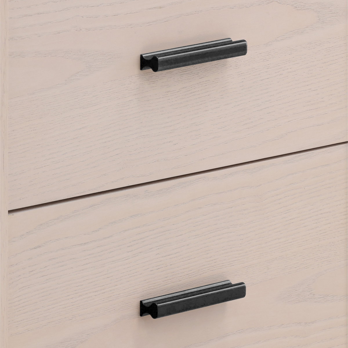 Portland Nightstand Bleach Natural, by Dovetail, 25.6" width x 24" height x 18.18" depth View 7