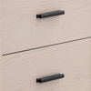 Portland Nightstand Bleach Natural, by Dovetail, 25.6" width x 24" height x 18.18" depth thumbnail 7