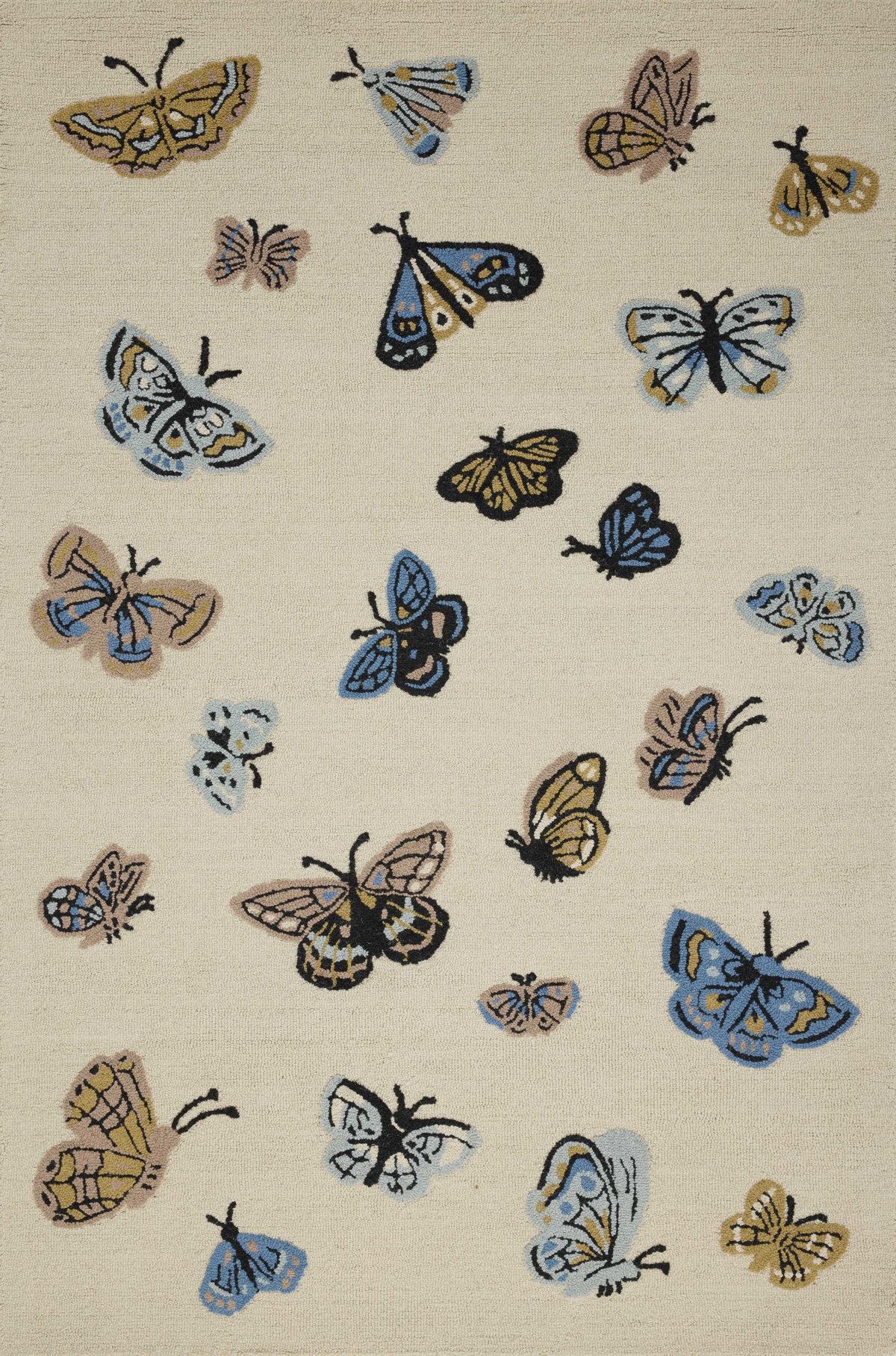 Rifle Paper Co. x Loloi Highgrove Rug, 5' length x 7'6" width View 1