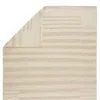 Jaipur Living Istar LEO03 Handmade Stripes Ivory and Tan Area Rug (8'x10') thumbnail 0