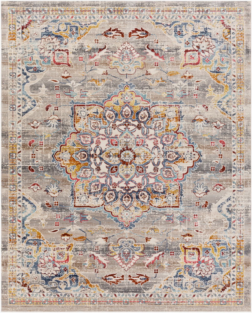 Dublin Machine Woven Rug, by Surya, 1'3.75" length x 1'3.75" width