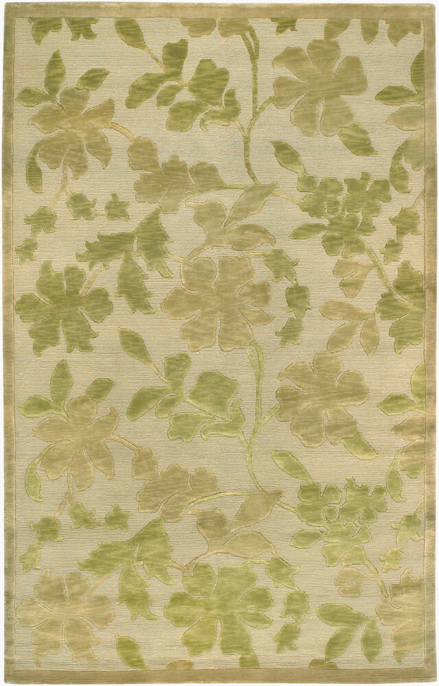 Mugal Handmade Rug, by Surya, 8' length x 5' width