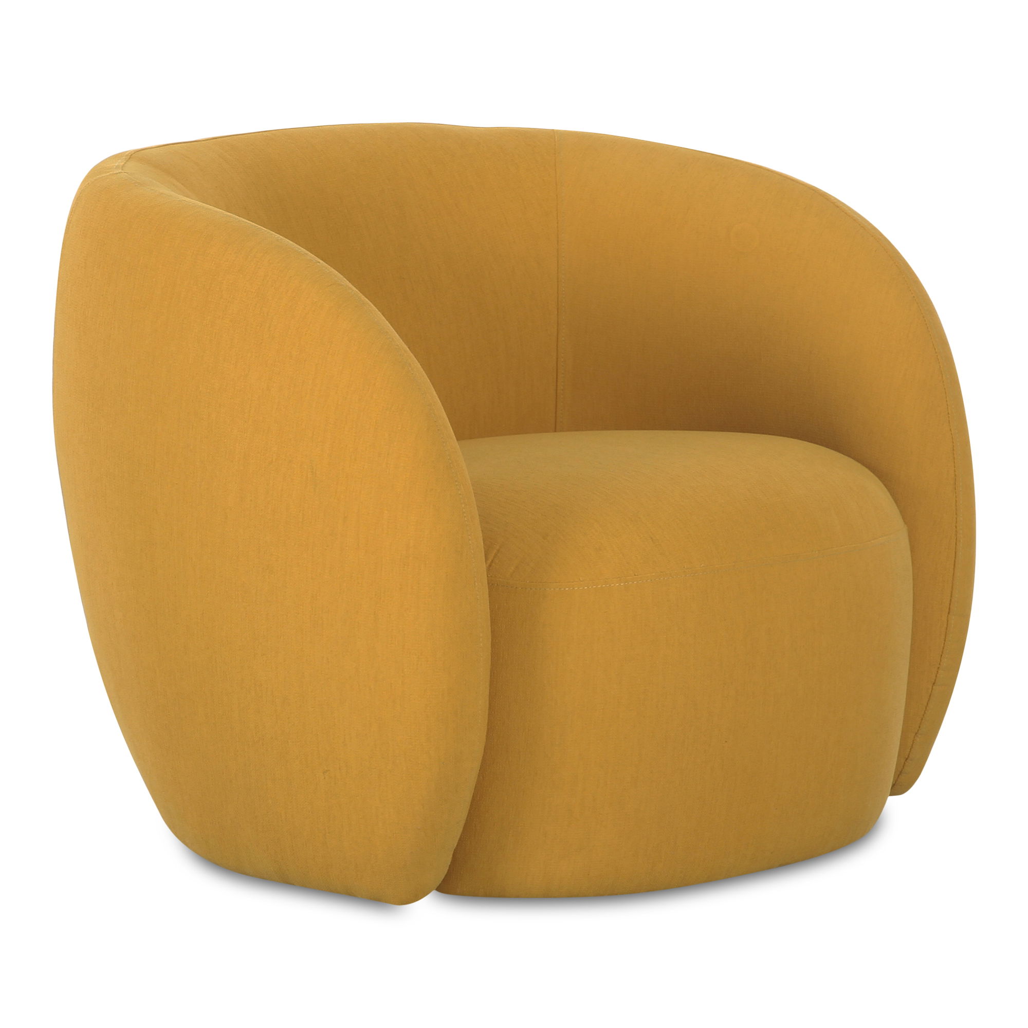 Rae Outdoor Accent Chair Deep Yellow, Outdoor Chair by Moe's Home, 2'8" width x 2'2" height x 2'5" depth View 2