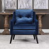 O'Brien Blue Velvet Armchair thumbnail 9