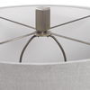 Vilminore Gray Glass Table Lamp thumbnail 4