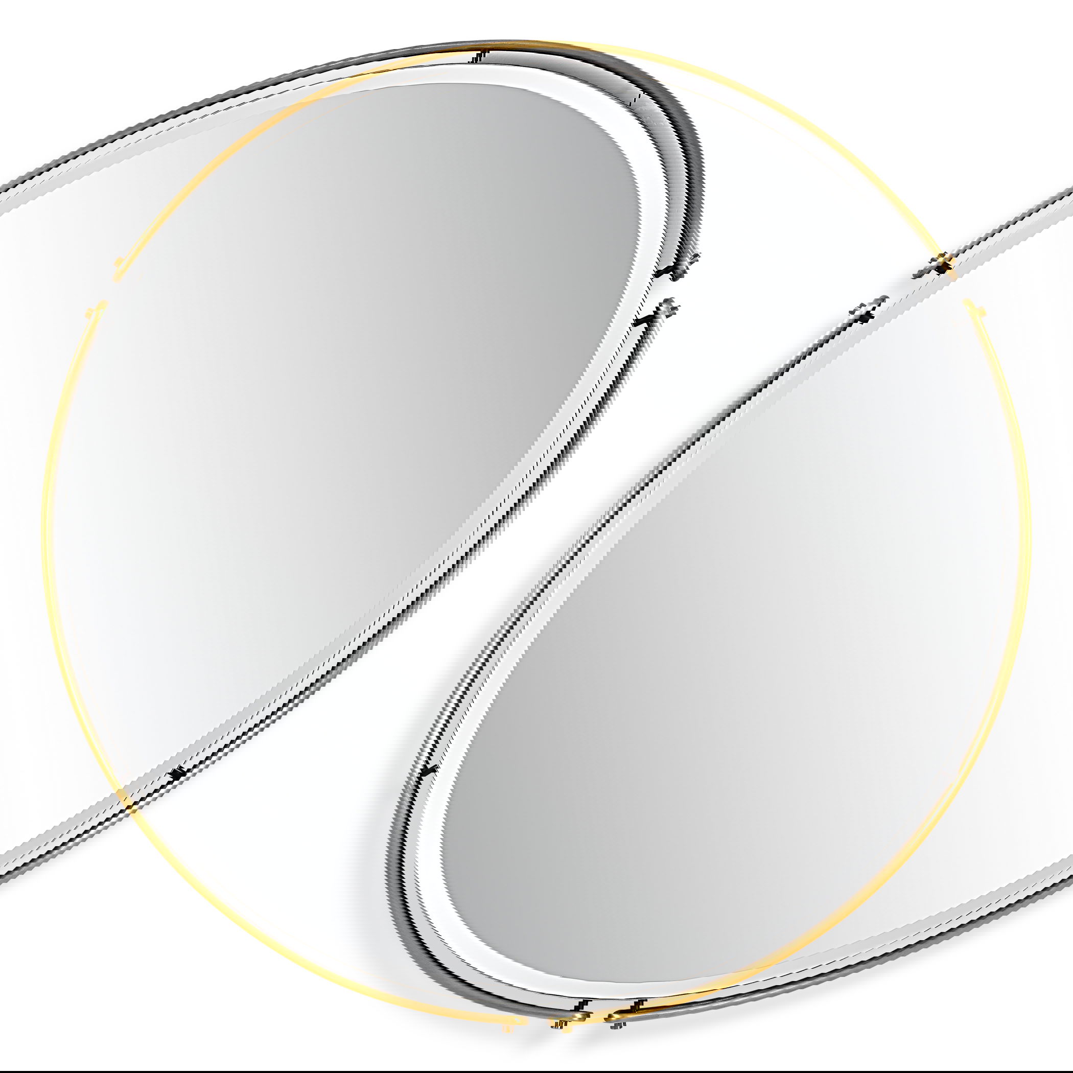 Wesley Round Mirror large image 