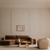 Madrid Right Sectional Taupe, Sectional Sofa by Moe's Home, 112" width x 33.5" height x 65" depth thumbnail 10