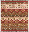 Jewel Tone Handmade Rug, by Surya, 8' length x 8' width thumbnail