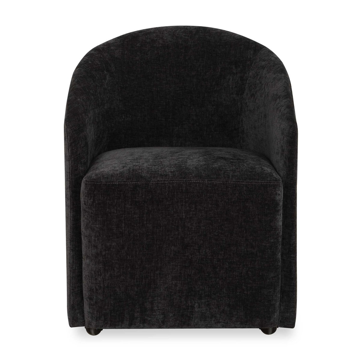 Harbor Charcoal Dining Chair, by Uttermost, 24.5" width x 32.5" height x 25.5" depth View 1