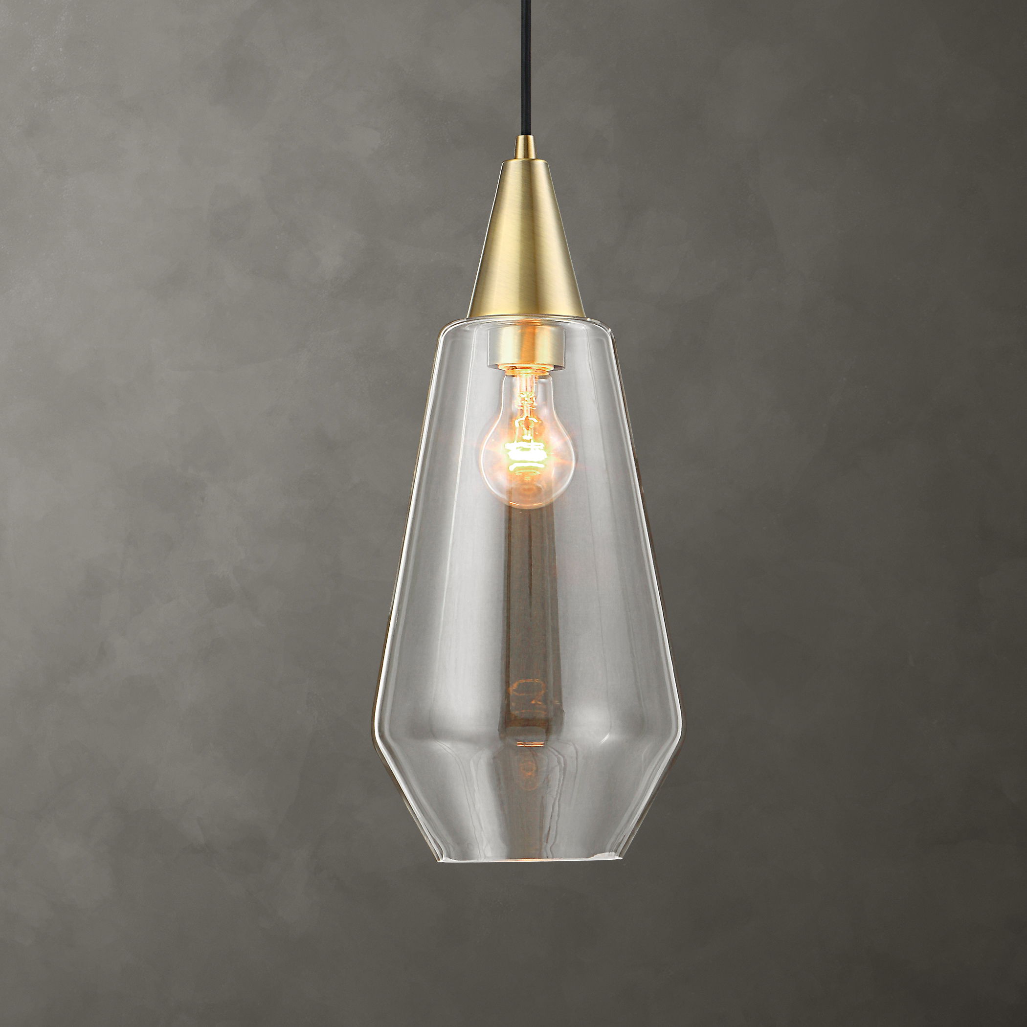 Eichler Antique Brass 1 Light Mini Pendant large image 