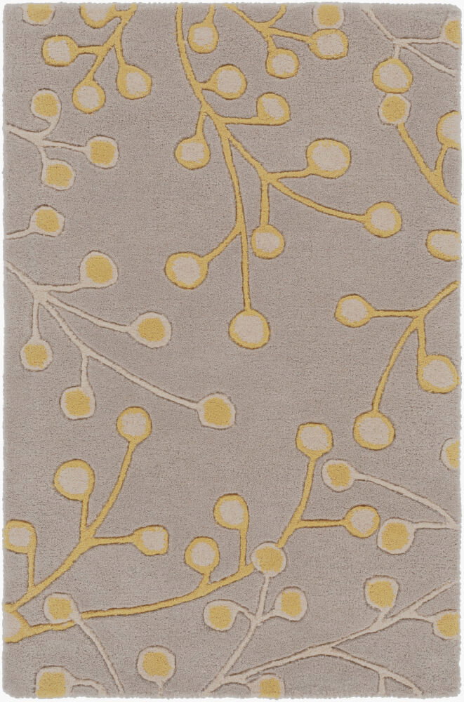 Athena Handmade Rug, by Surya, 3' length x 2' width