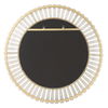 Denali Textured Glass Round Mirror thumbnail 7