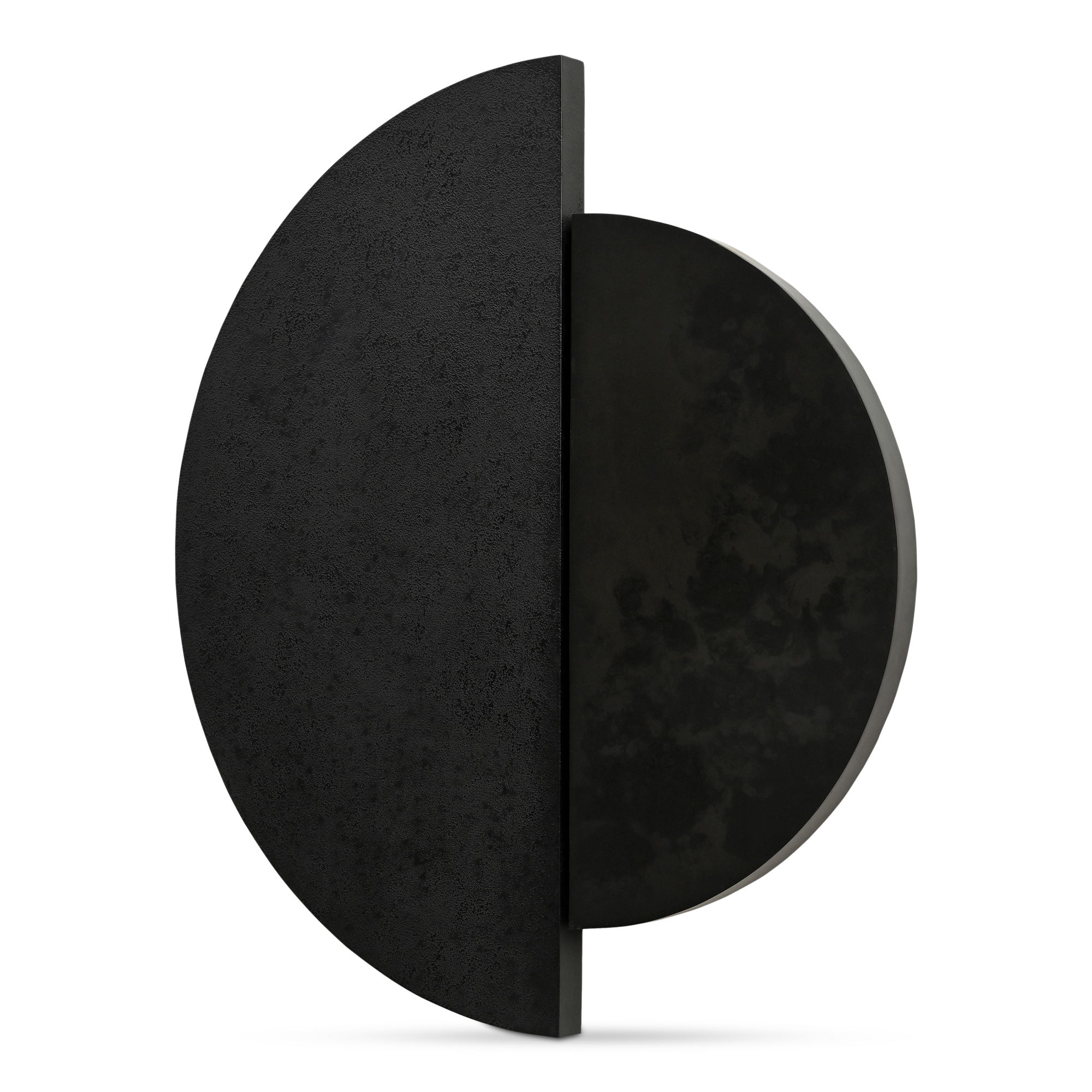 Meridian Wall Decor Black, Sculptural Wall Art by Moe's Home, 36" width x 31" height x 1.5" depth View 3