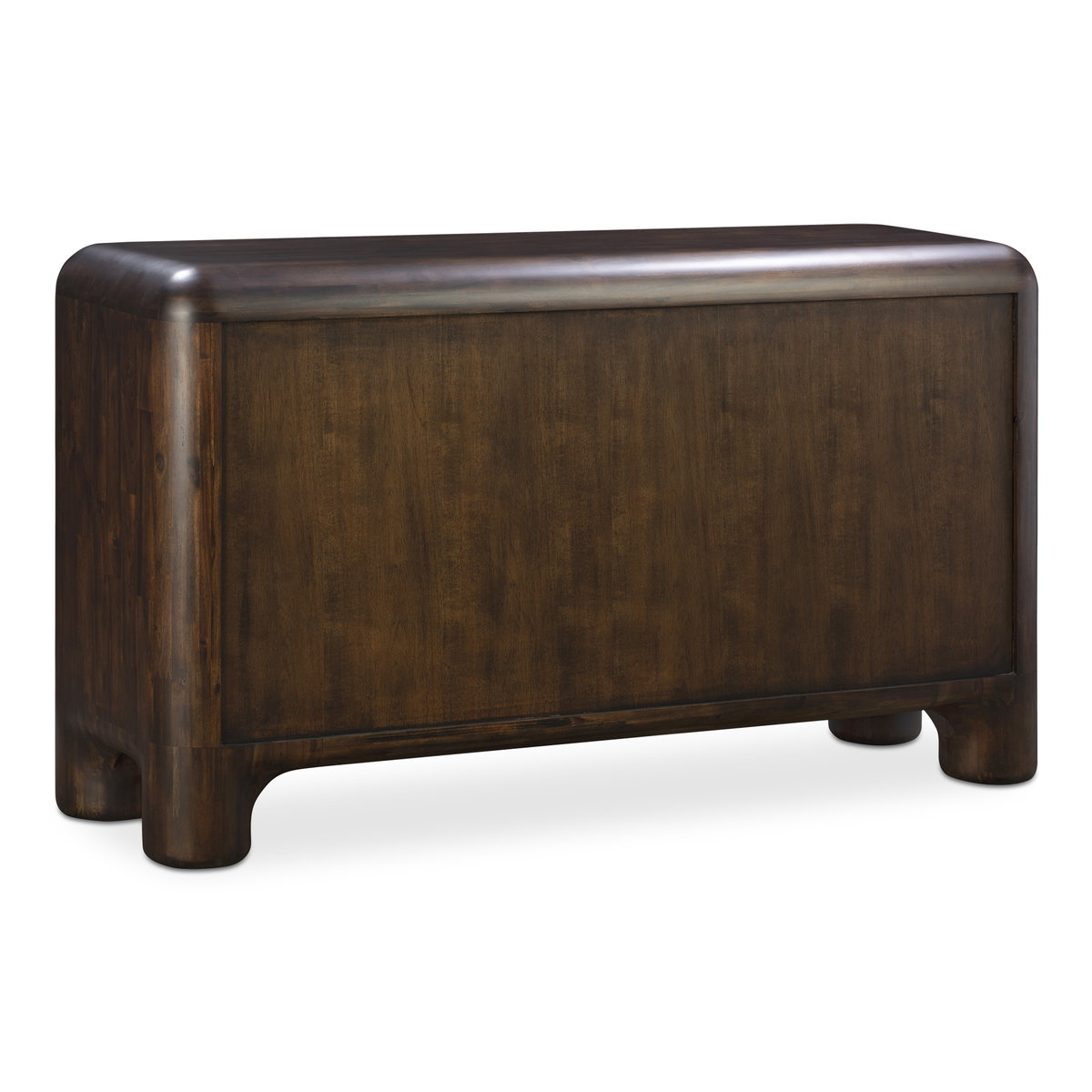 Rowan 6 Drawer Dresser Dark Brown, by Moe's Home, 58" width x 33" height x 18" depth View 8