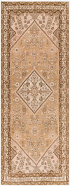 Antique One of a Kind Handmade Rug, by Surya, 9'9" length x 3'8" width thumbnail
