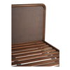 Rye King Bed Warm Brown, by Moe's Home, 82" width x 41" height x 84" depth thumbnail 6
