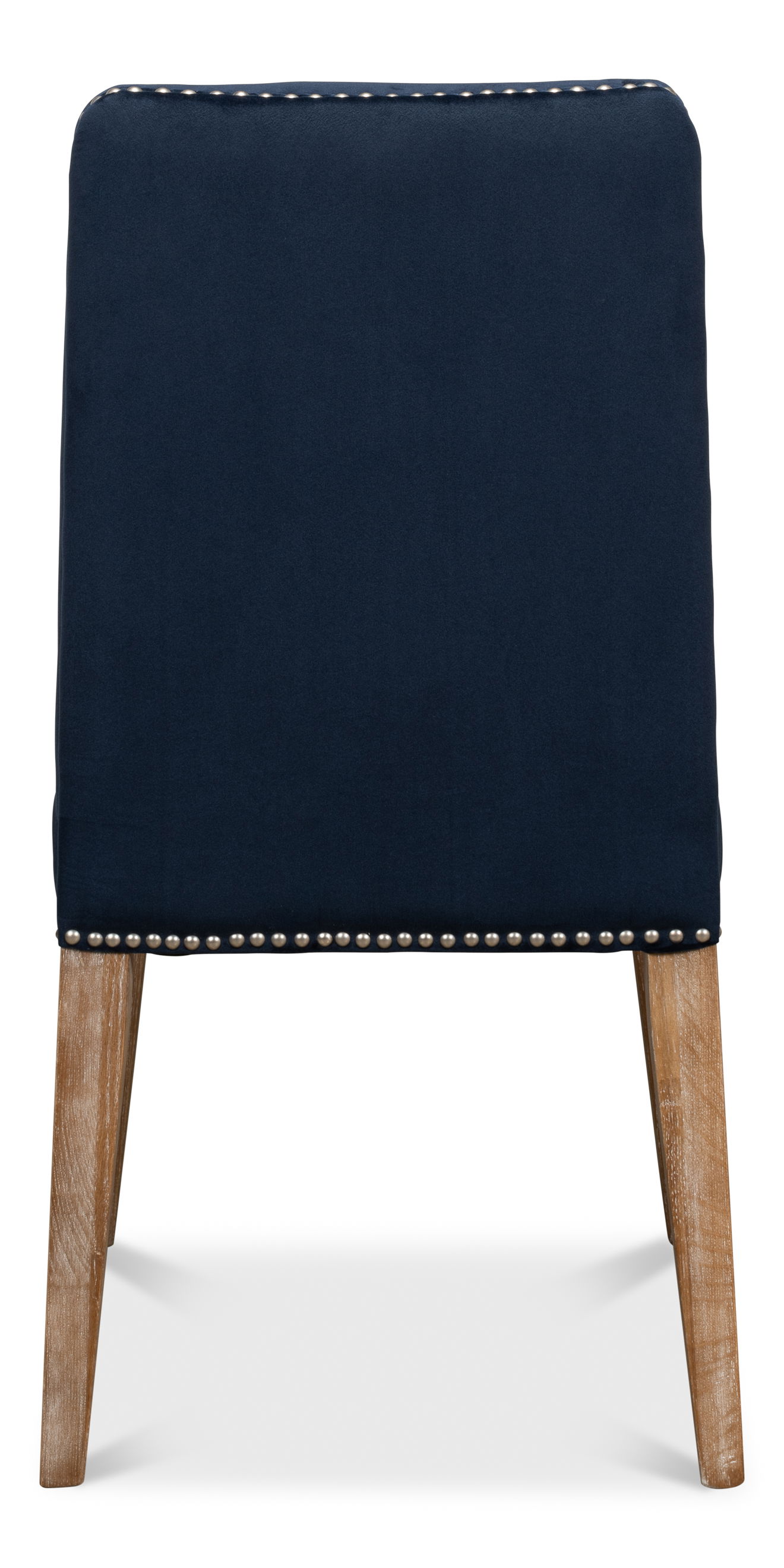 Franklin Side Chair, Navy Blue, Dining Chair by Sarreid, 19" length x 25" width x 36" height View 10