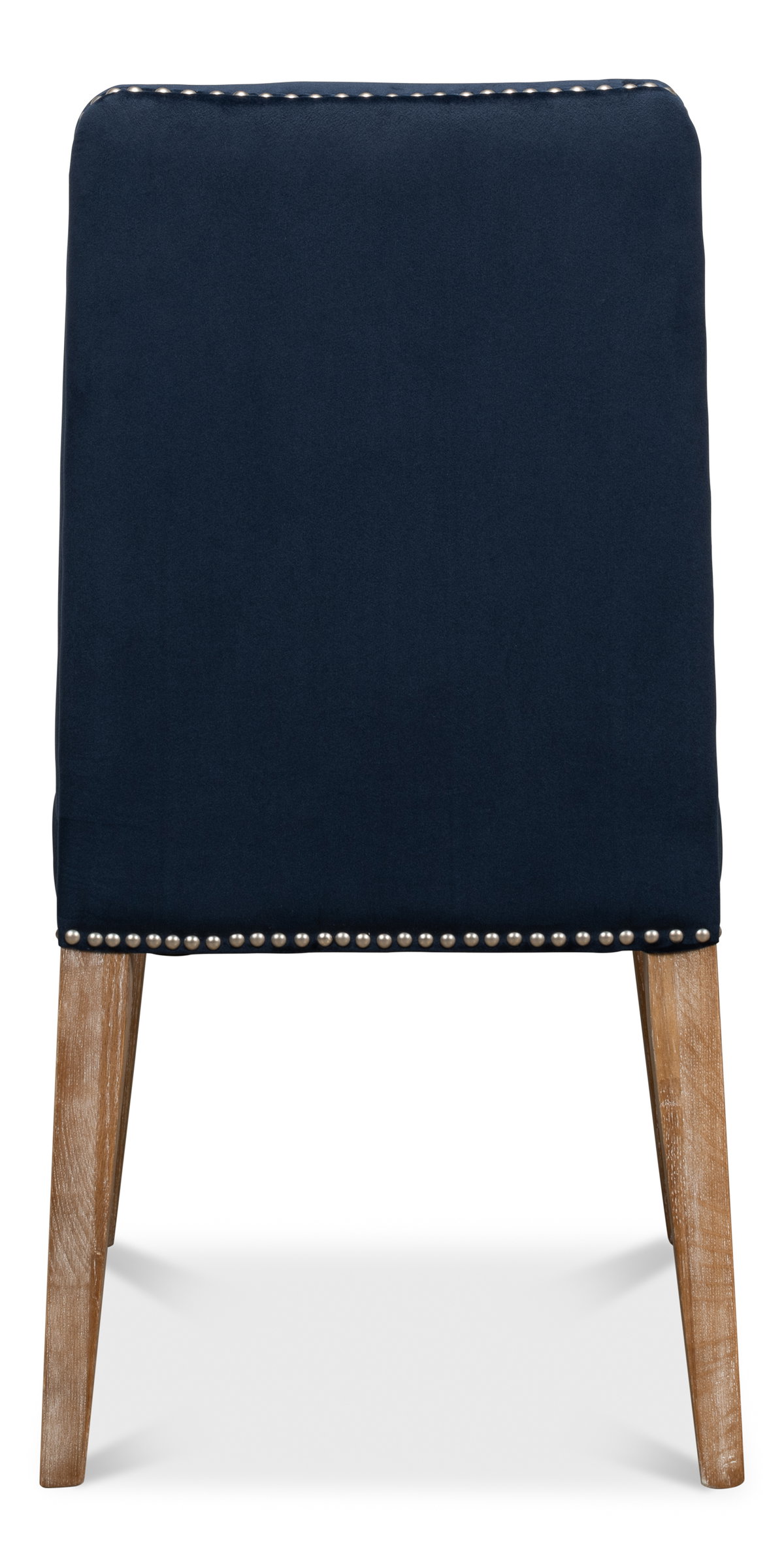 Hugo Oval Side Chair  Old World Walnut, by Sarreid, 1'11" length x 1" width x 3'2" height View 10