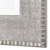 Leiston Metallic Silver Mirror, by Uttermost, 39.13" width x 59.13" height x 1.14" depth thumbnail 5