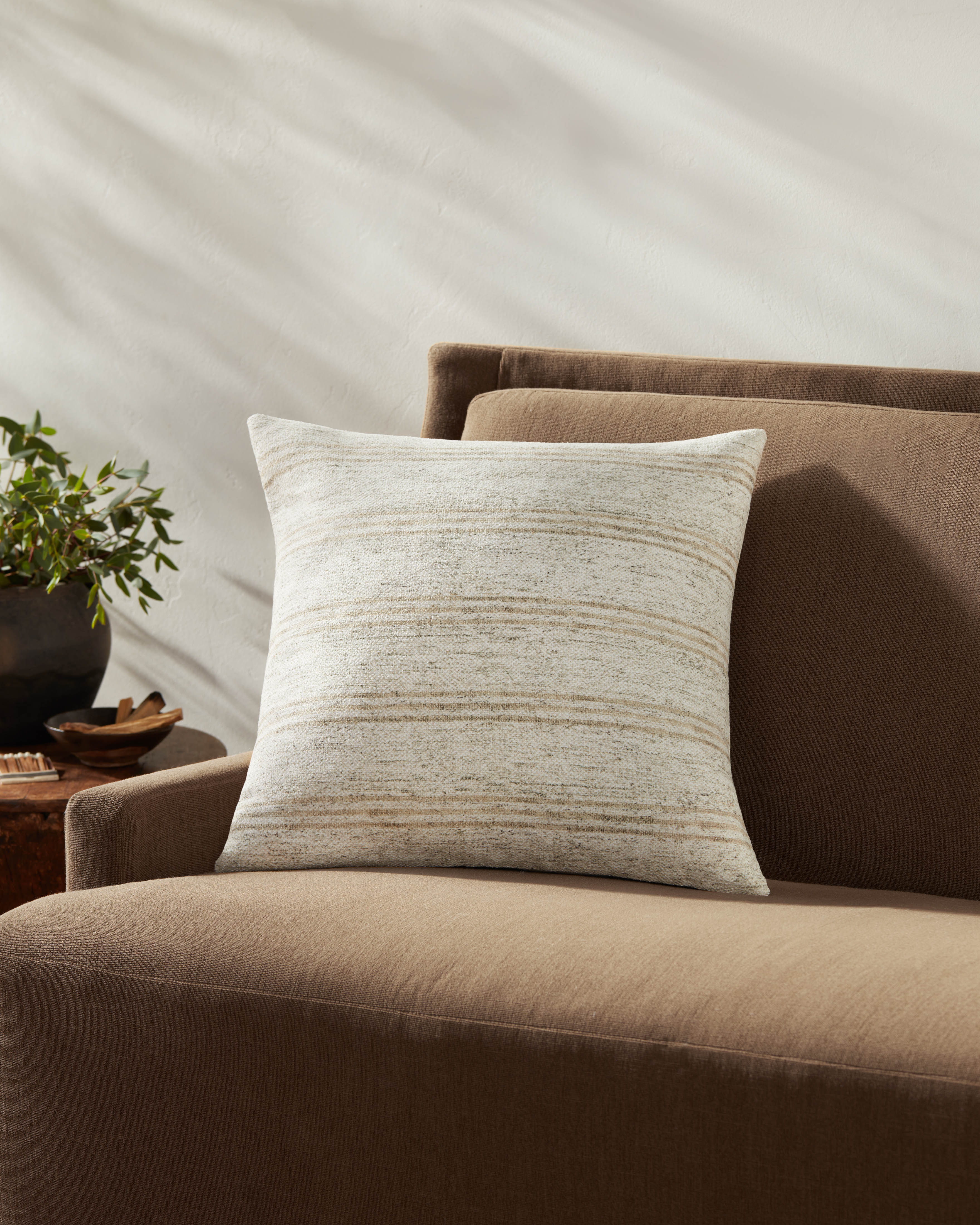 Amber Lewis x Loloi Zephyr Pillow, Decorative Pillow, 18" length x 18" width View 3