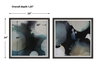 Telescopic Abstract Framed Prints Set/2, Art by Uttermost, 34" width x 34" height x 1.25" depth thumbnail 3