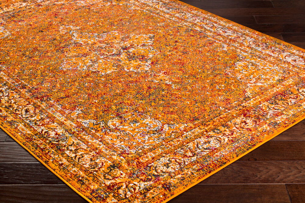 Mumbai Machine Woven Rug, by Surya, 1'3.75" length x 1'3.75" width