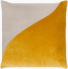 Cotton Velvet Accent Pillow Down, Decorative Pillow by Surya, 18" length x 18" width thumbnail