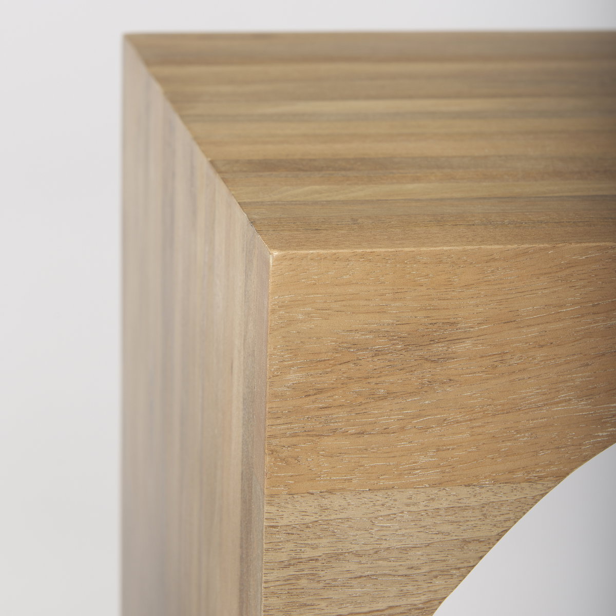 Chloe  Set of 2 Cottage Wood Nesting Accent Tables, Side & End Table by Mercana, 20" length x 20" width x 24" height View 7