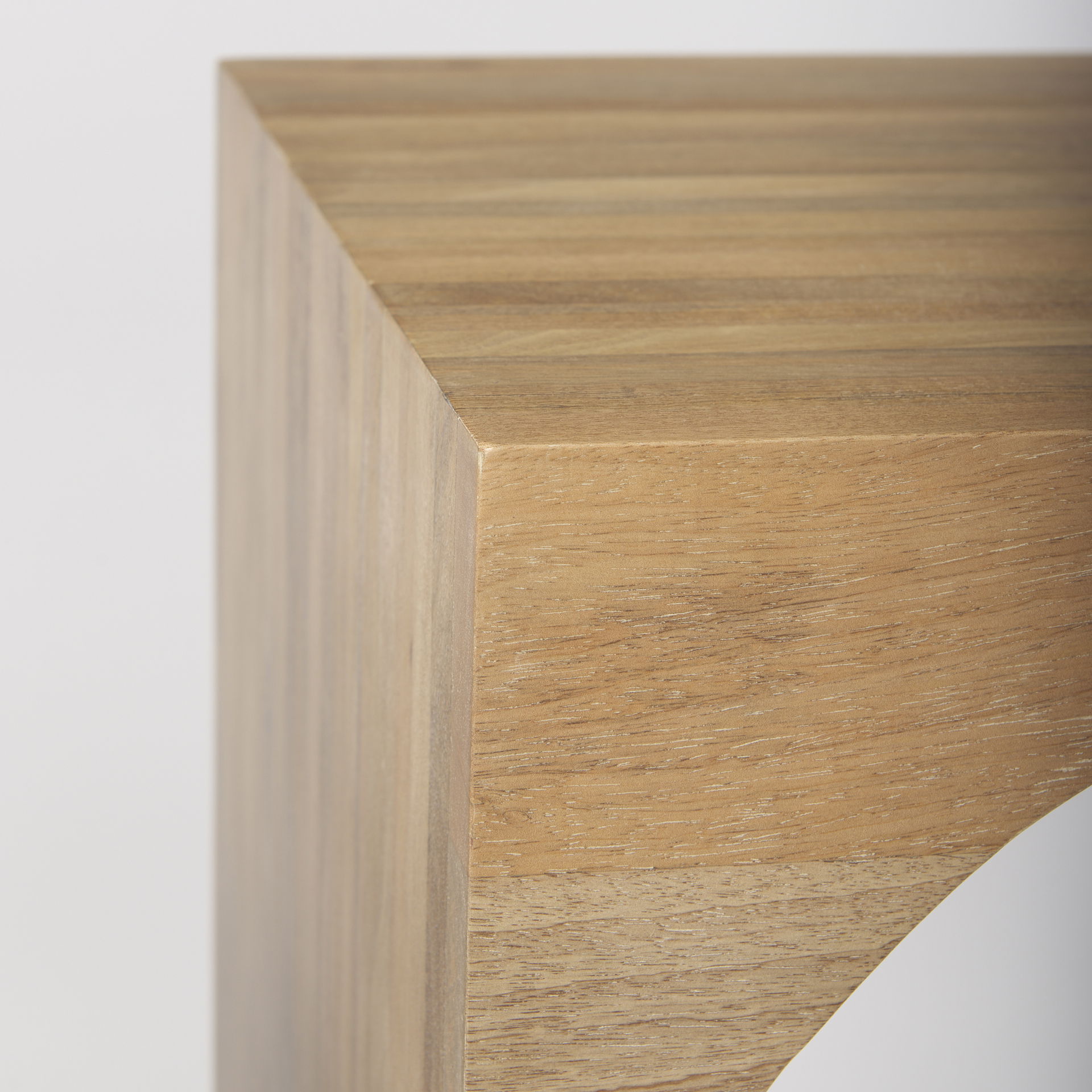 Chloe  Set of 2 Cottage Wood Nesting Accent Tables large image 