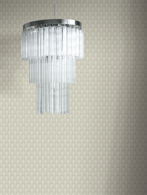 Club Diamond Beige Wallpaper