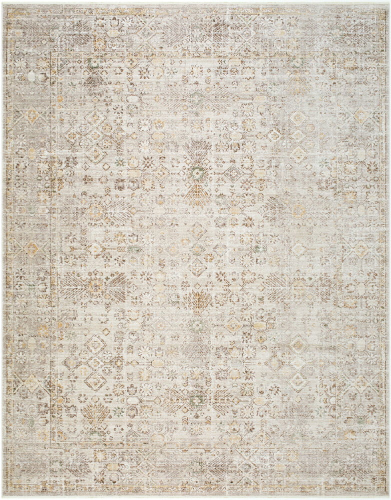 Myrtle Avenue Machine Woven Rug, by Surya, 7'6.55" length x 5'2.99" width