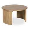 Penny Small Coffee Table Natural, by Moe's Home, 24" width x 13.75" height x 24" depth thumbnail 2