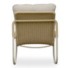 Lyra Outdoor Rocking Chair Beige, Outdoor Chair by Moe's Home, 2'2.77" width x 2'10" height x 3'2" depth thumbnail 6