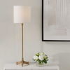 Lautoka Brass Buffet Lamp, by Uttermost, 10" width x 36" height x 10" depth thumbnail 2