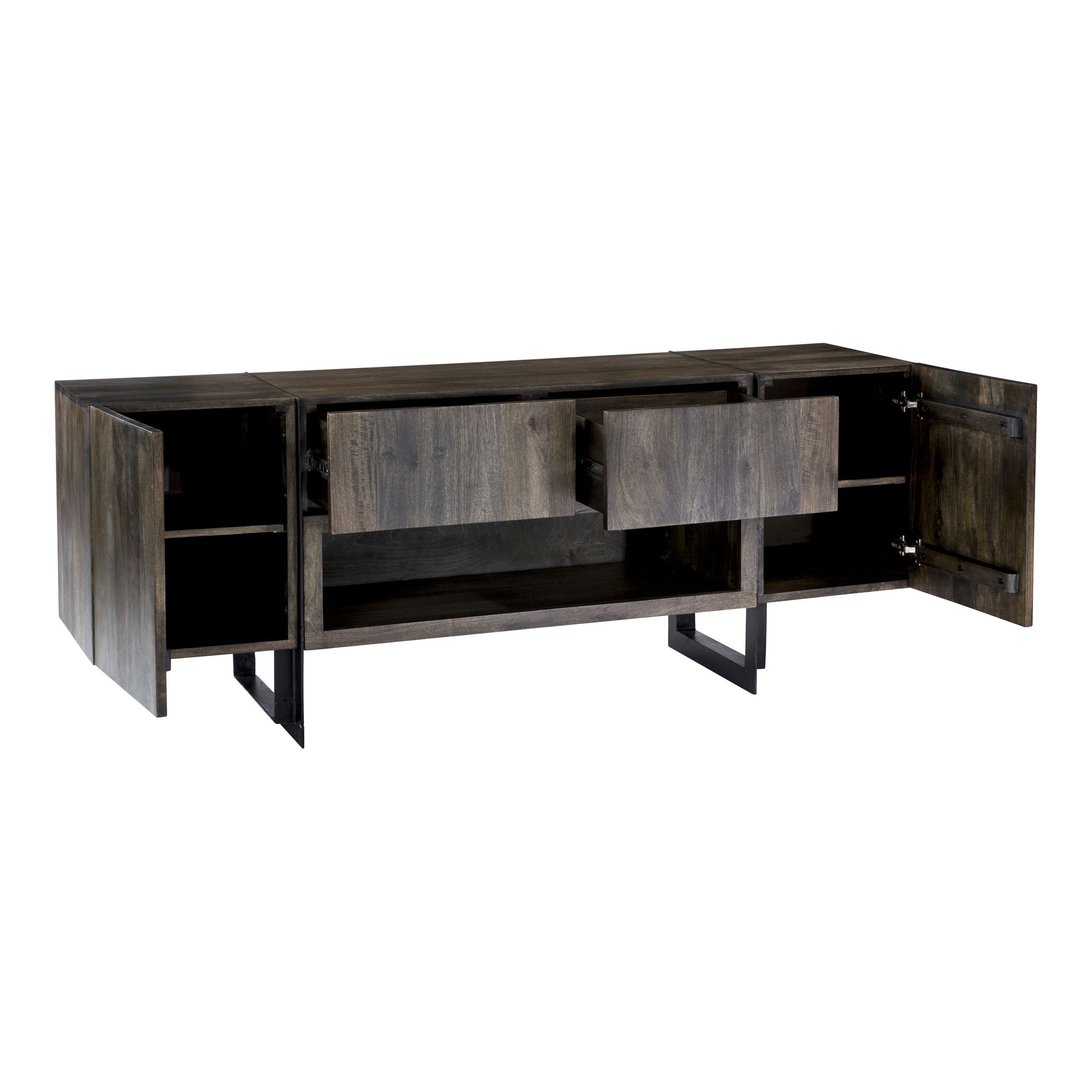 Tiburon Media Cabinet Natural large image 