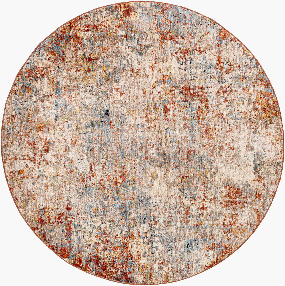 Mirabel Machine Woven Rug, by Surya, 5'2.99" length x 5'2.99" width