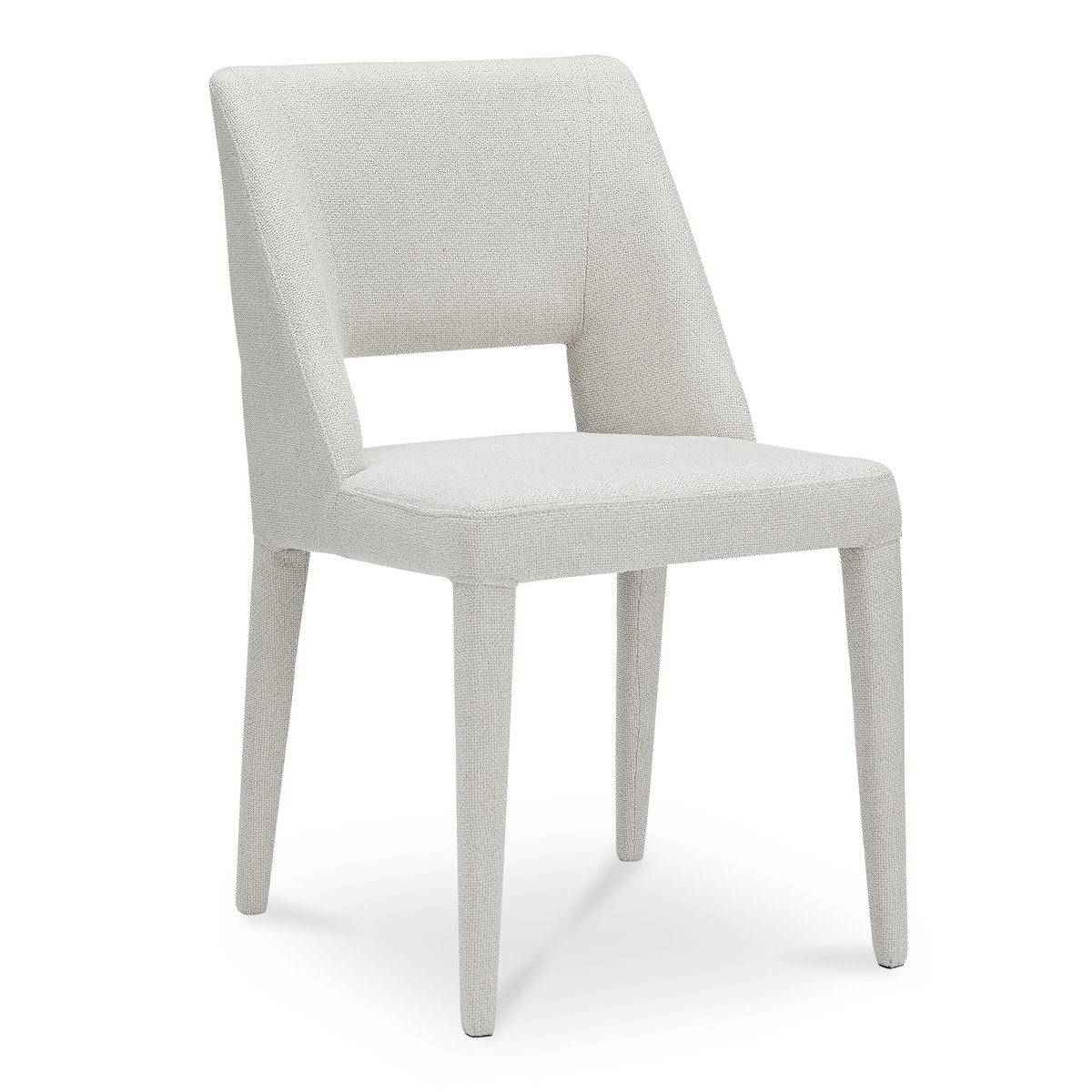 Joyce Dining Chair Beige-set Of Two, by Moe's Home, 18.5" width x 33.9" height x 22.6" depth View 2