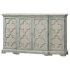 Sophie 4 Door Grey Cabinet, Cabinets & Sideboard by Uttermost, 60" width x 36" height x 14" depth thumbnail 4