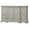 Sophie 4 Door Grey Cabinet, Furniture by Uttermost, 60" width x 36" height x 14" depth thumbnail 4