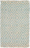 Reeds Handmade Rug, by Surya, 1'6" length x 1'6" width thumbnail