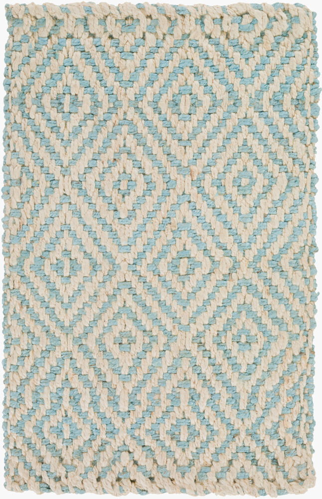 Reeds Handmade Rug, by Surya, 1'6" length x 1'6" width