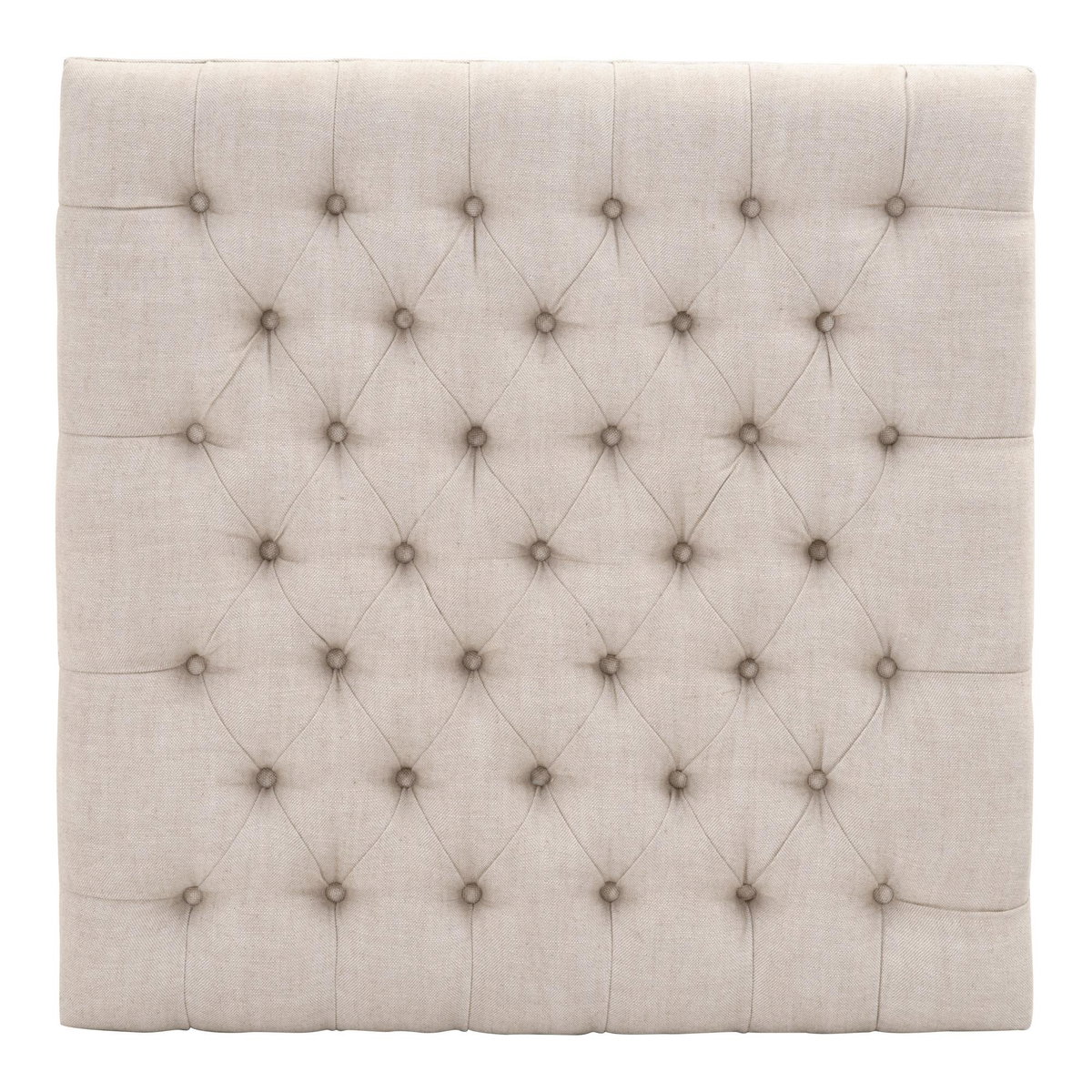 Townsend Tufted Upholstered Coffee Table, by Essentials for Living, 39.5" width x 17.75" height x 39.5" depth View 4