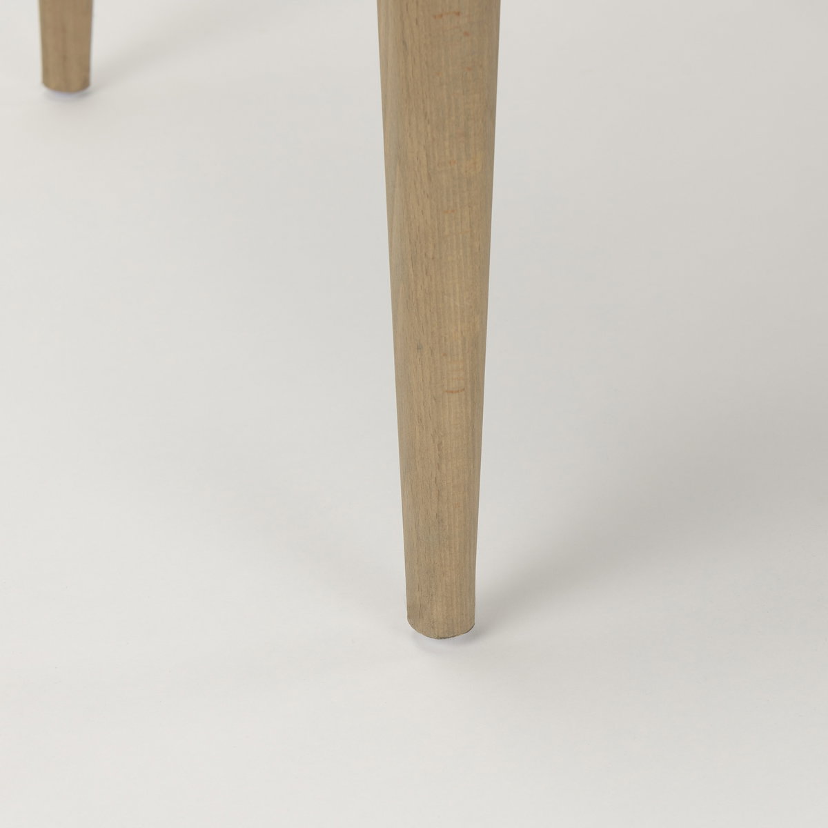 Palisades Cream Upholstery with Solid Wood Armless Dining Chair, by Mercana, 24.02" length x 25.59" width x 36.22" height View 13