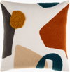 Novel Accent Pillow, Decorative Pillow by Surya, 18" length x 18" width thumbnail